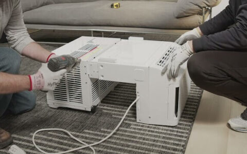 GE Profile™ ClearView™ Window Air Conditioner Installation