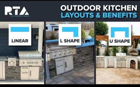 Outdoor Kitchen Layout Ideas | 4 Best Options (with Pros & Cons)