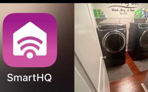 Smart HQ App For GE Profile Smart Washer, GE Profile Smart Dryer