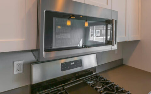 Over the Range Microwave Installation